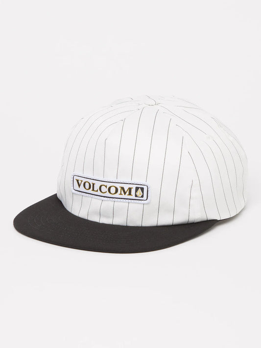 VOLCOM - STRIKE STONE CAP - BLACK STRIPE
