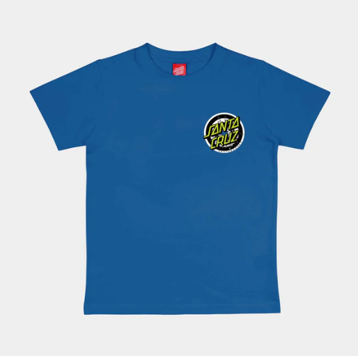 SANTA CRUZ - ROB SMASHER YOUTH TEE - ULTRAMARINE