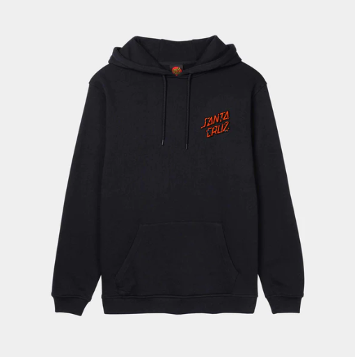 SANTA CRUZ - ROSKOPP SCREAMING FIVE HOOD - BLACK