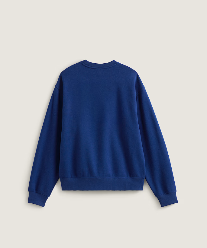 VANS - STRECHED LOGO PULLOVER YOUTH HOOD - BLUE