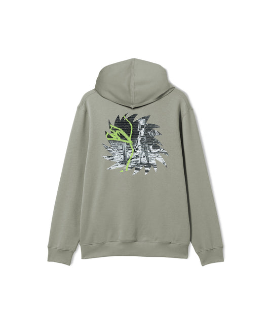 POETIC COLLECTIVE - SPACE HOOD - GREEN