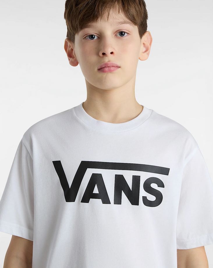 VANS - CLASSIC YOUTH TEE - WHITE