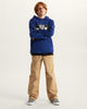 VANS - STYLE 76 PULLOVER YOUTH HOOD - DEEP INDIGO