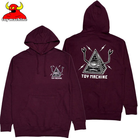 TOY MACHINE - PYRAMID HOOD - CARDINAL