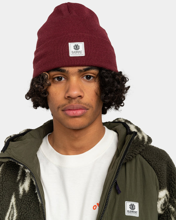 ELEMENT - DUSK BEANIE - TAWNY PORT