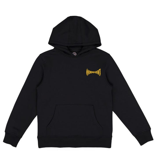INDEPENDENT - CARVED SPAN YOUTH HOOD - BLACK/YELLOW