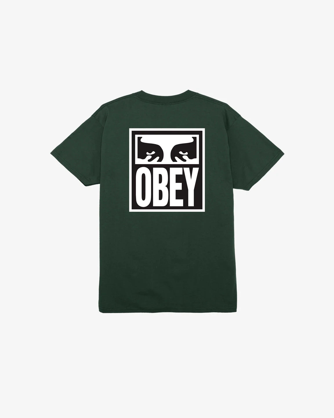 OBEY - EYES ICON CLASSIC TEE - FOREST GREEN