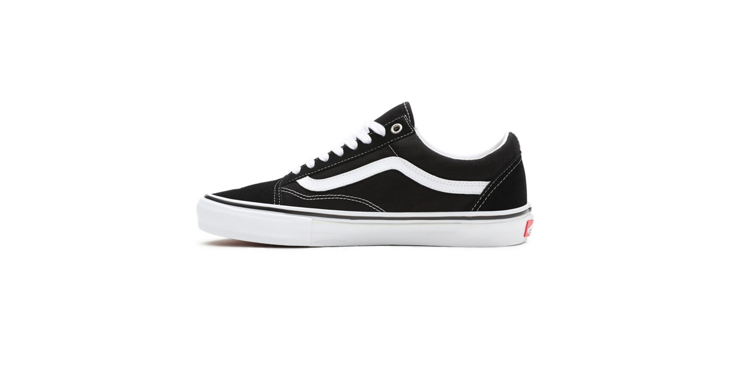VANS - SKATE OLD SKOOL PRO - BLACK/WHITE