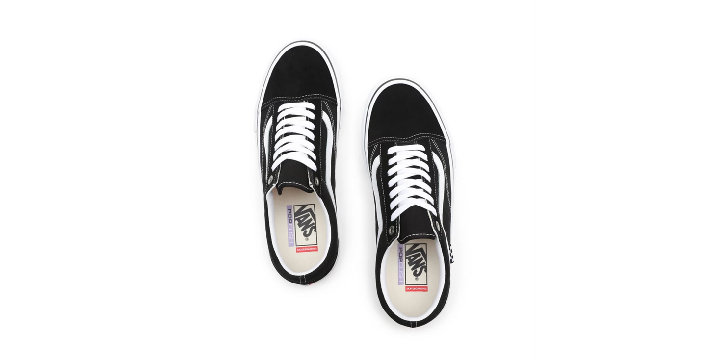 VANS - SKATE OLD SKOOL PRO - BLACK/WHITE