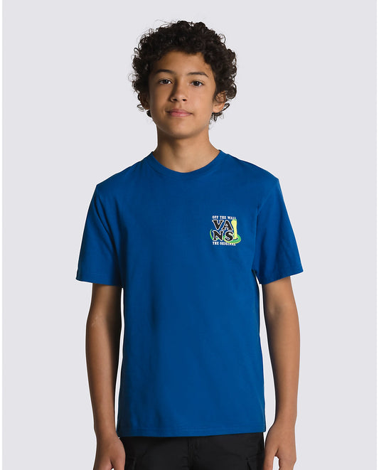 VANS - SNAKE SS TEE - TRUE BLUE