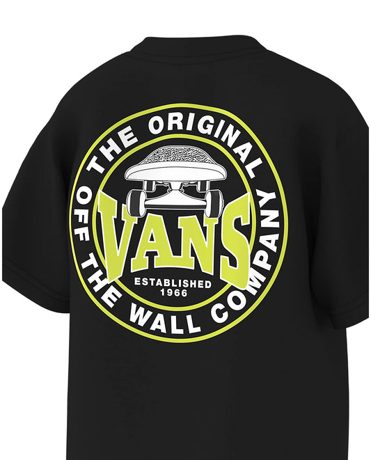 VANS - OFF THE WALL COMPANY SS TEE BOYS - BLACK