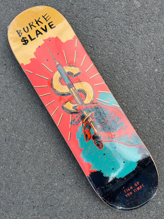 SLAVE - BURKE SIGN OF THE TIMES - 8.5