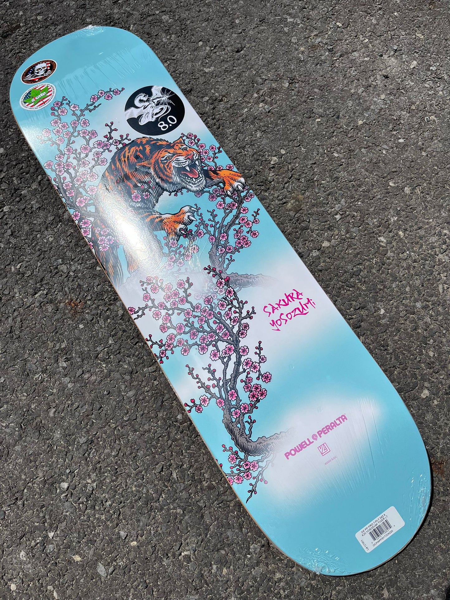 POWELL-PERALTA - YOSOZUMI TIGER POPSICLE - 8.0