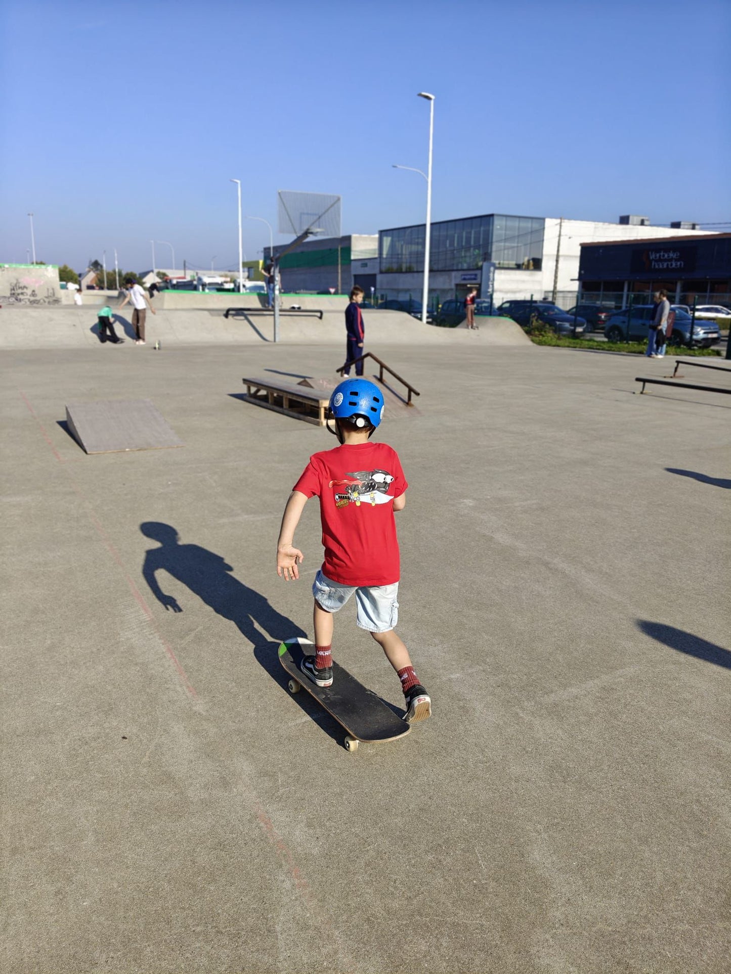 MARCEL - SLASHER YOUTH TEE - RED