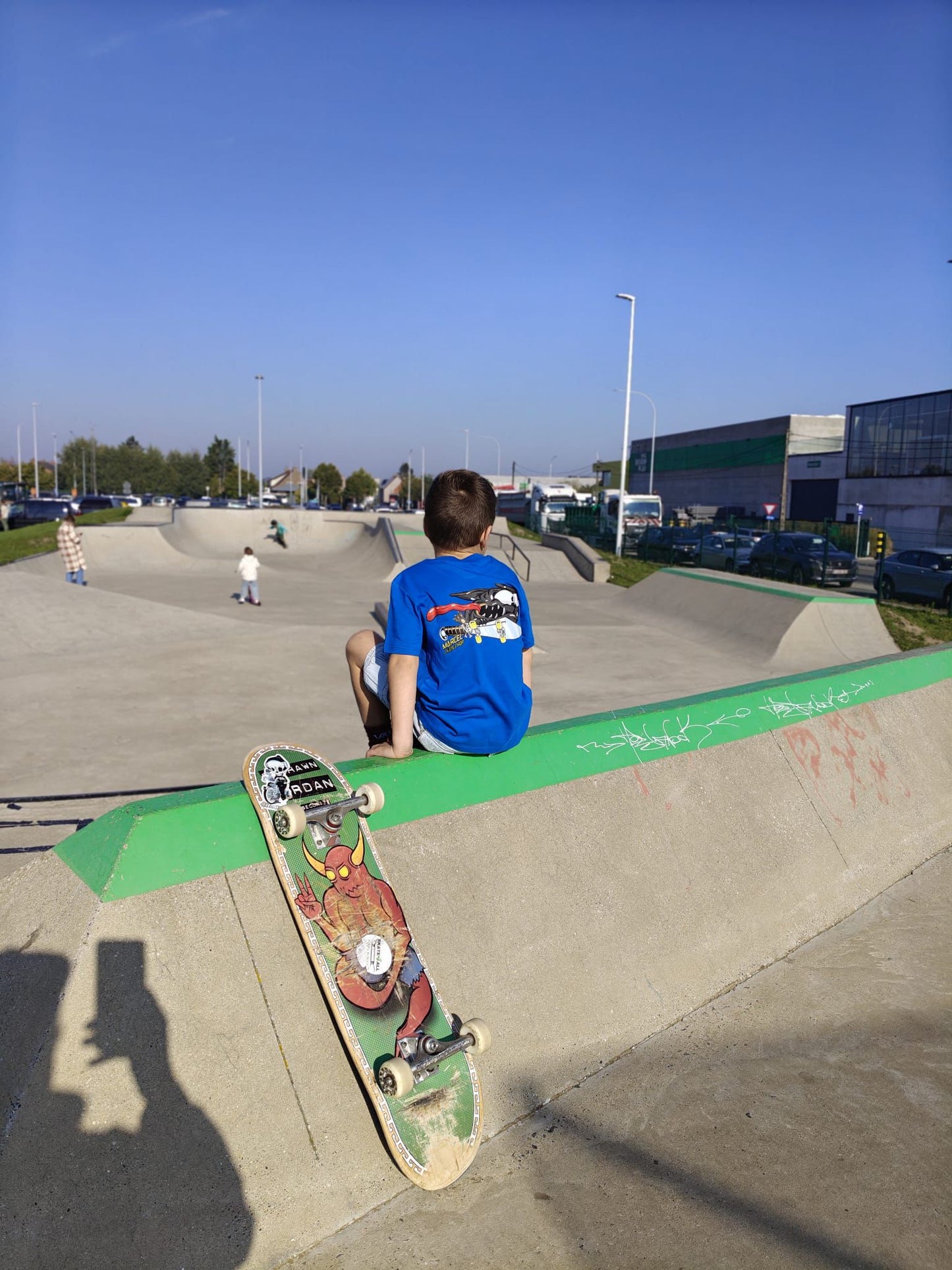 MARCEL - SLASHER YOUTH TEE - ROYAL BLUE