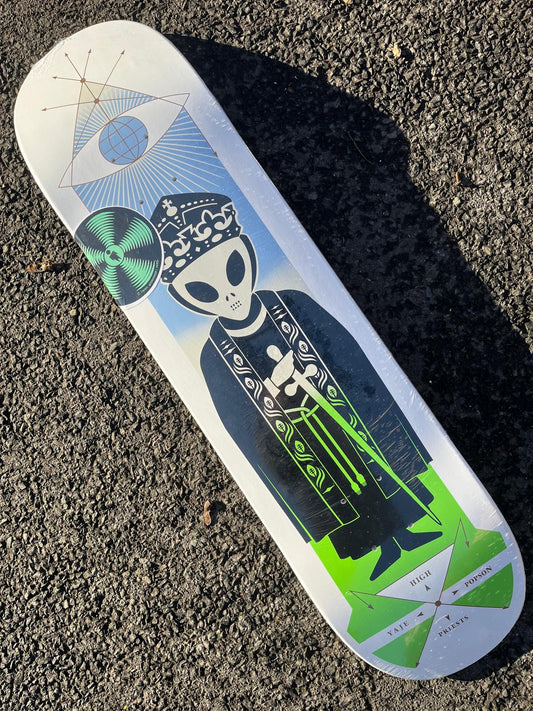 ALIEN WORKSHOP - HIGH PRIEST YAJE - WHITE - 8.0