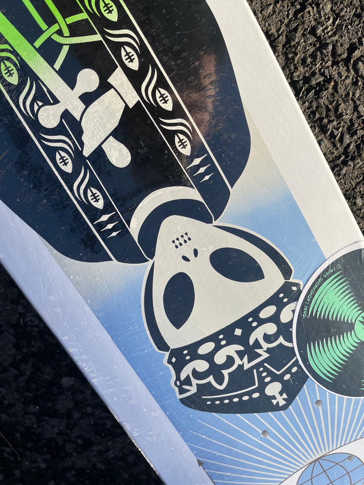 ALIEN WORKSHOP - HIGH PRIEST YAJE - WHITE - 8.0