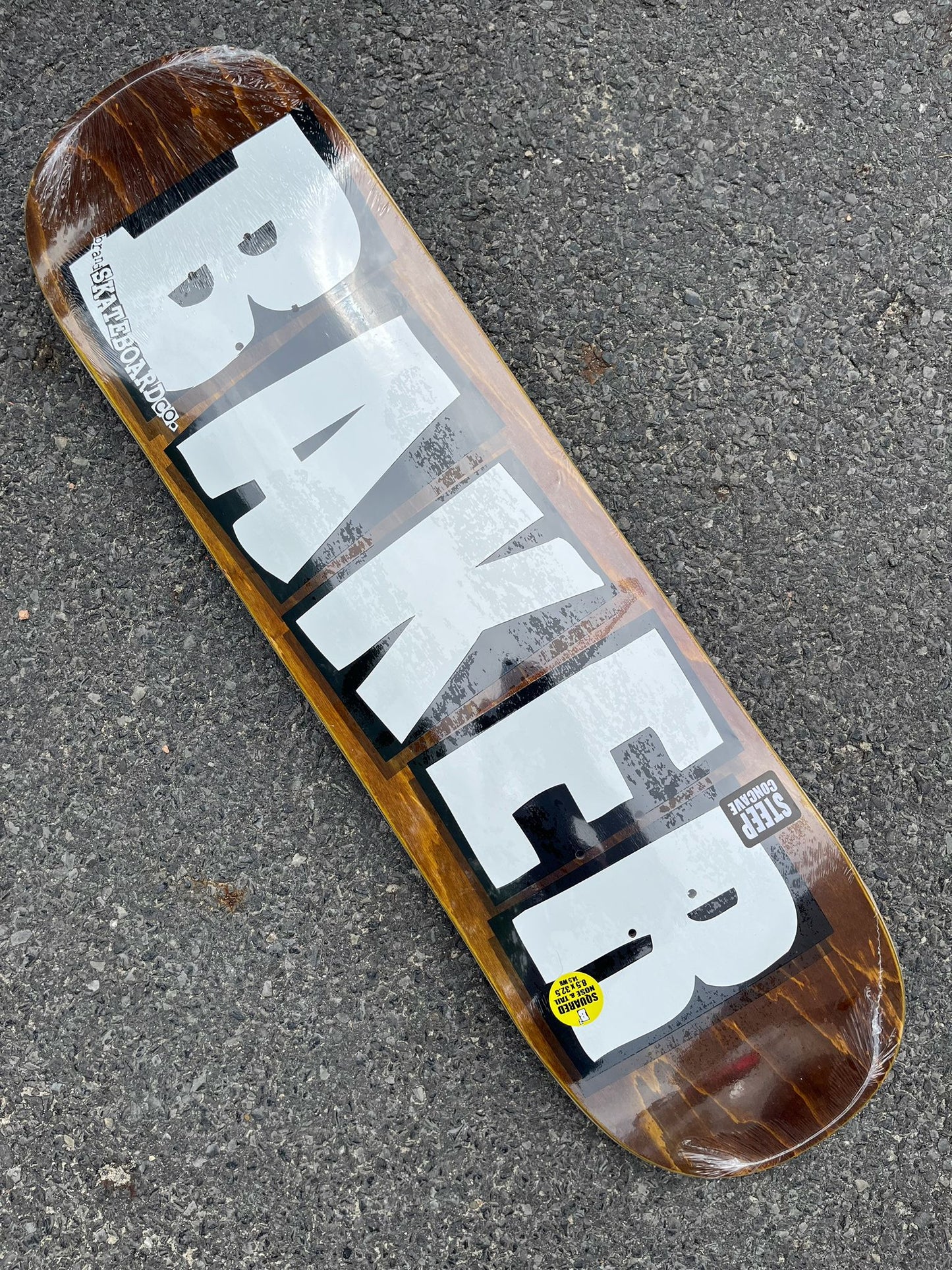 BAKER - BRAND LOGO VENEER - 8.5