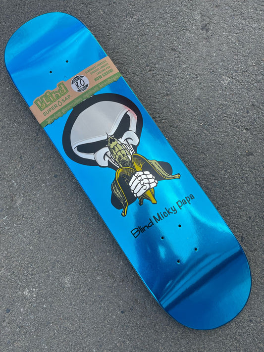 BLIND - MICKY PAPA BANANA REAPER SUPER SAP - BLUE FOIL - 8.0