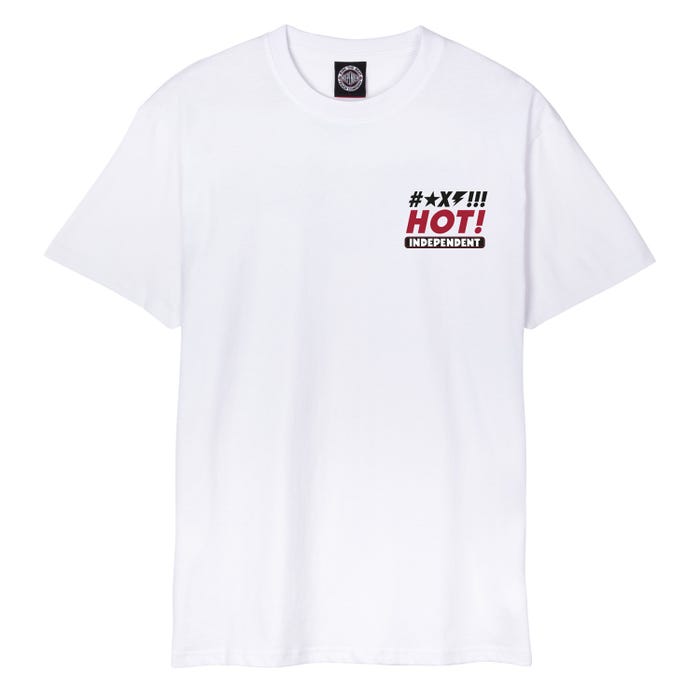 INDEPENDENT - F'N HOT BAR REPEAT TEE - WHITE
