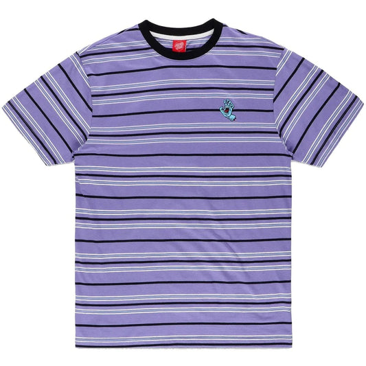 SANTA CRUZ - MINI HAND STRIPE TEE - DIGITAL LAVENDER