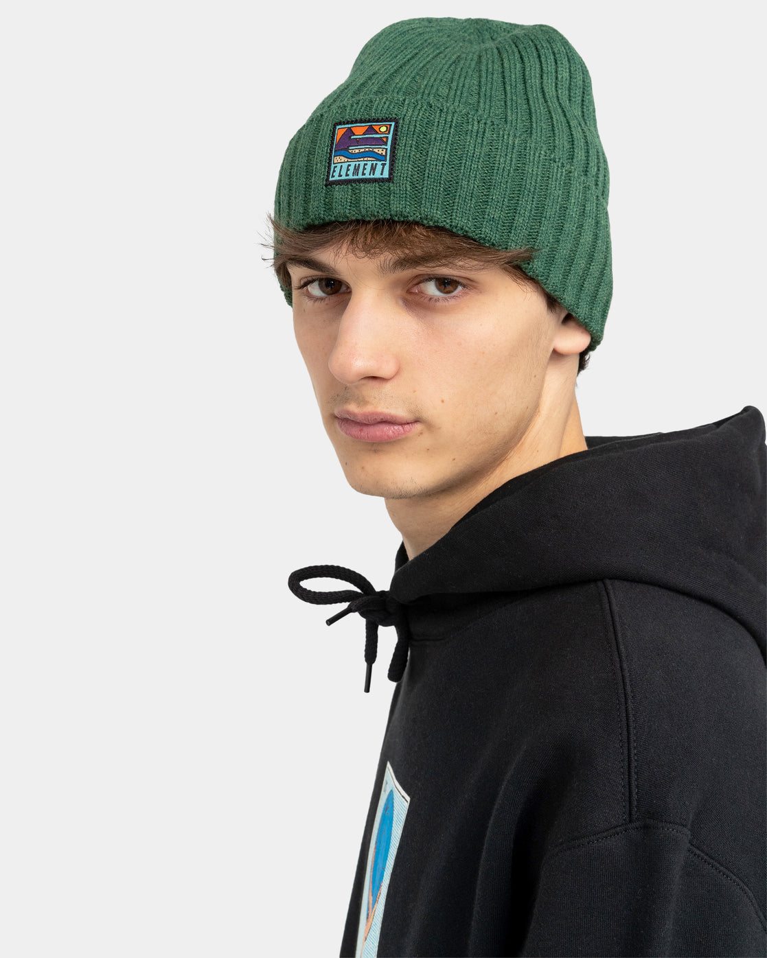 ELEMENT - TREKKA BEANIE - DARK GREEN