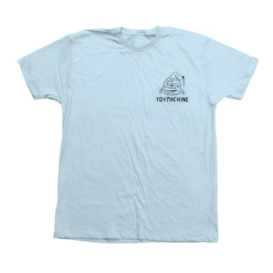 TOY MACHINE - YUP SS TEE - LIGHT BLUE