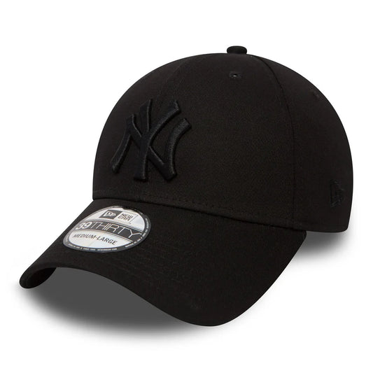 NEW ERA - 39THIRTY NEW YORK YANKEES MLB STRETCH CAP - BLACK/BLACK