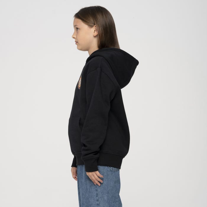 SANTA CRUZ - OUTER RINGED DOT YOUTH HOOD - BLACK