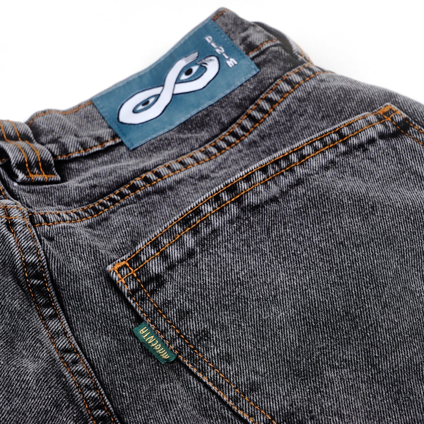 MAGENTA - OG DENIM 2 TONE - DISTRESSED BLACK