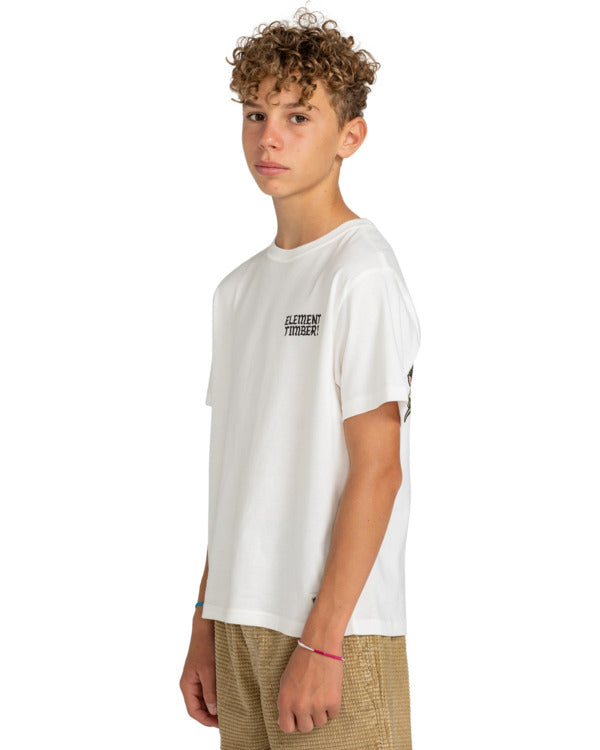 ELEMENT - TIMBER JESTER SS YOUTH TEE - EGRET