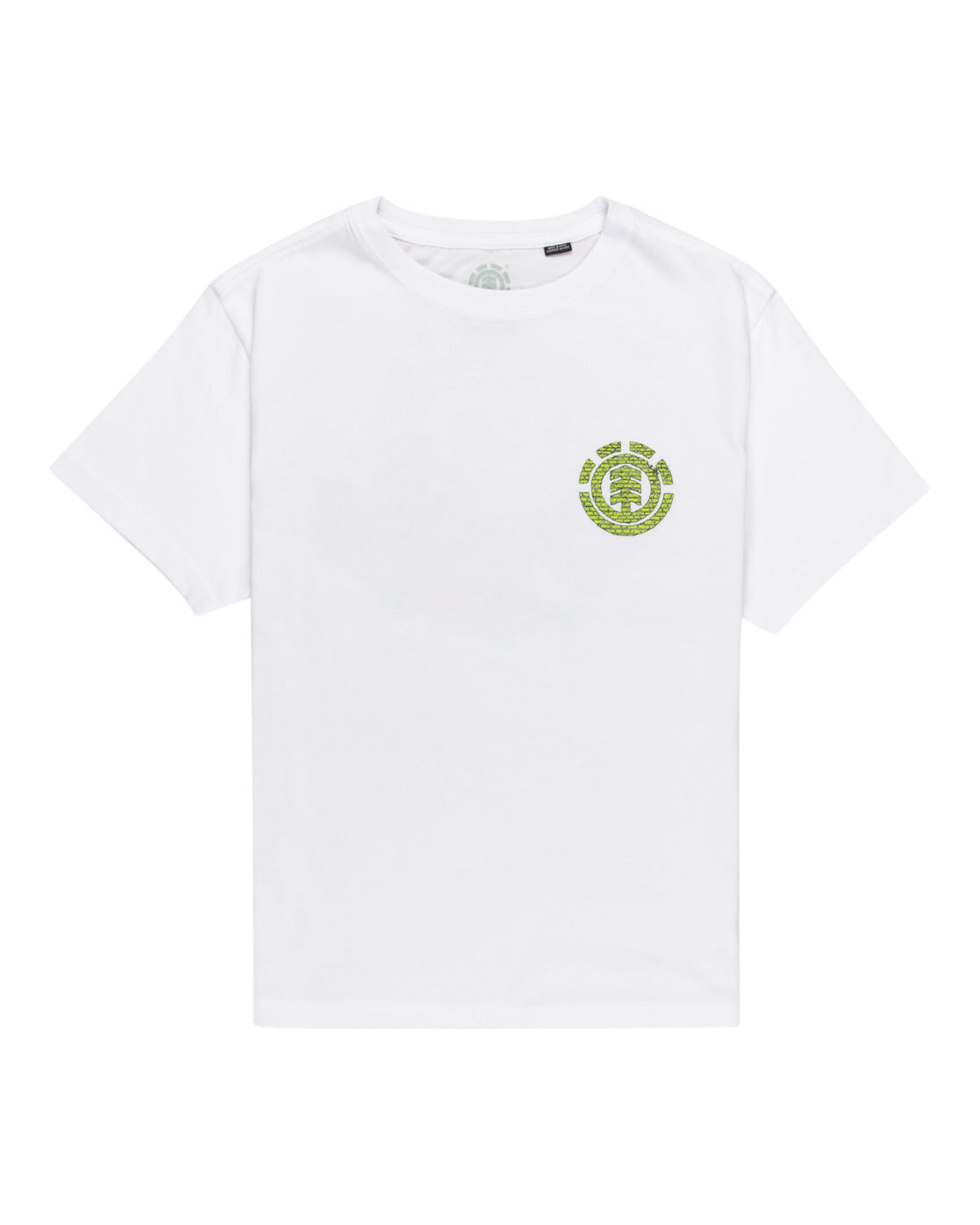 ELEMENT - WILD & FAST SS YOUTH TEE - OPTIC WHITE