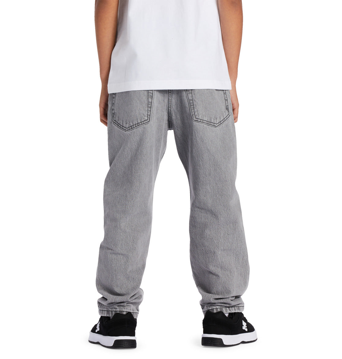 DC - WORKER BAGGY DENIM BOY - GREY WASH