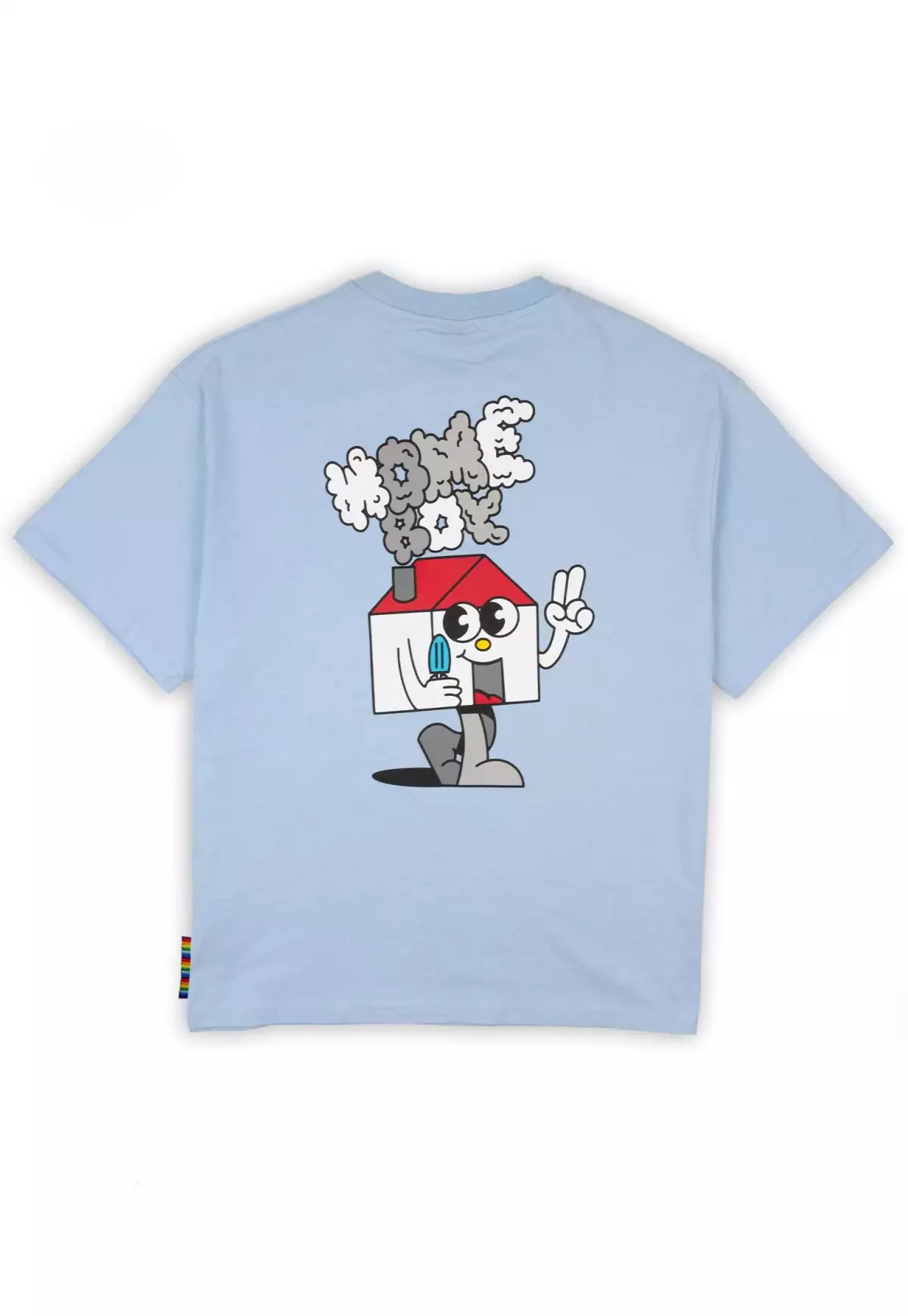 HOMEBOY - IN DA HOUZ TEE - POOL BLUE