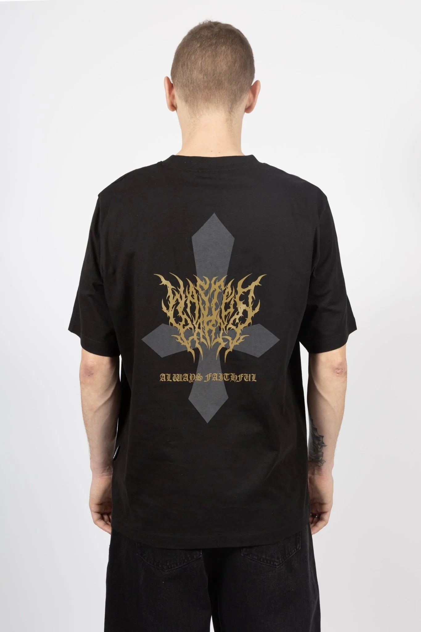 WASTED PARIS - SWEAR TEE - BLACK