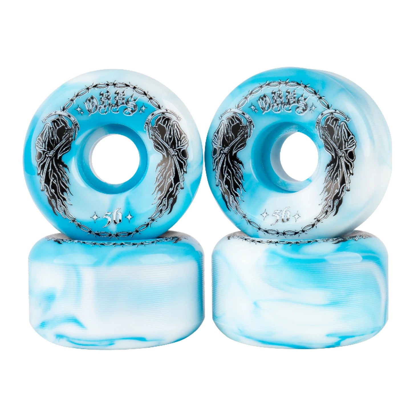 ORBS - SCPECTER SWIRLS - BLUE/WHITE - 99A - 56MM