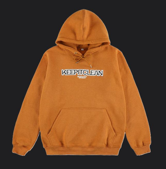 KEEP IT CLEAN - EVERBOLD HOOD - CAMEL