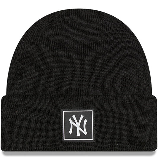 NEW ERA - NEW YORK YANKEES TEAM CUFF YOUTH BEANIE - BLACK
