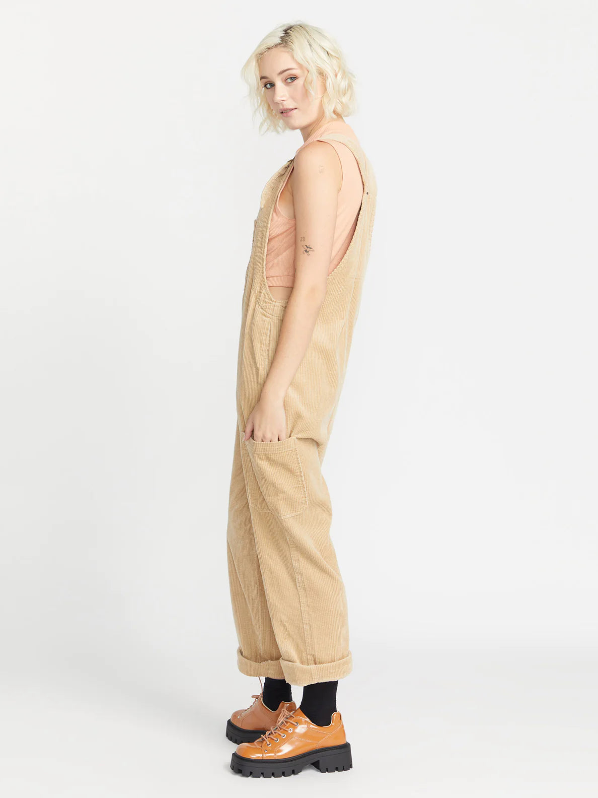 VOLCOM - STONE STREET OVERALL - KHAKI