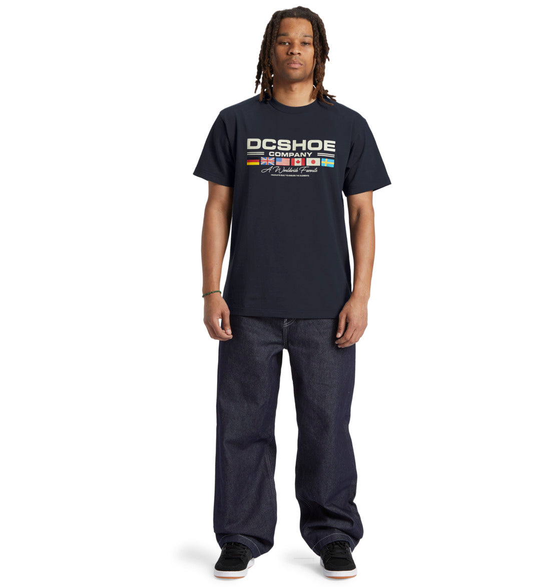 DC - WORLDWIDE FAV TEE - NAVY BLAZER