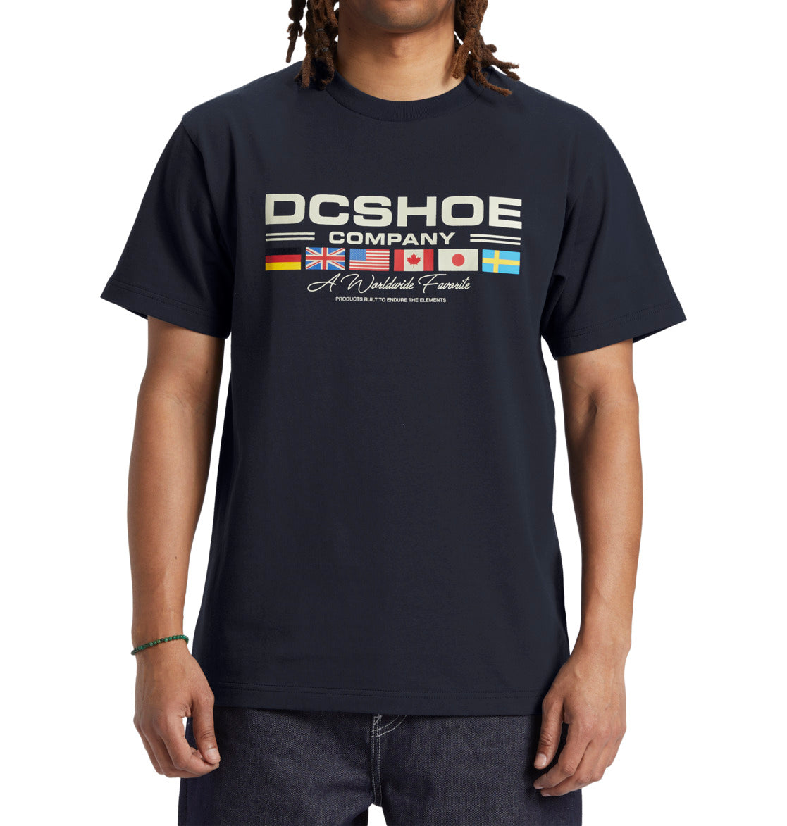 DC - WORLDWIDE FAV TEE - NAVY BLAZER