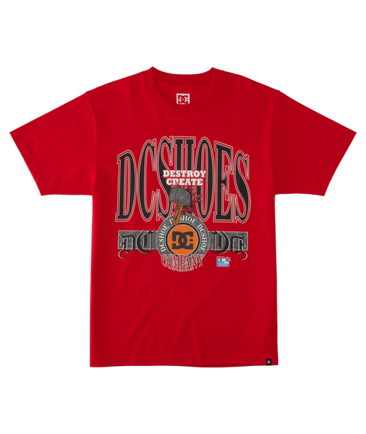 DC - SHY TOWN TEE - RED