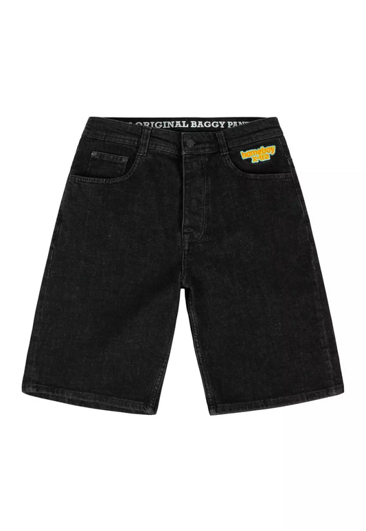 HOMEBOY - X-TRA BAGGY SHORT - WASHED BLACK