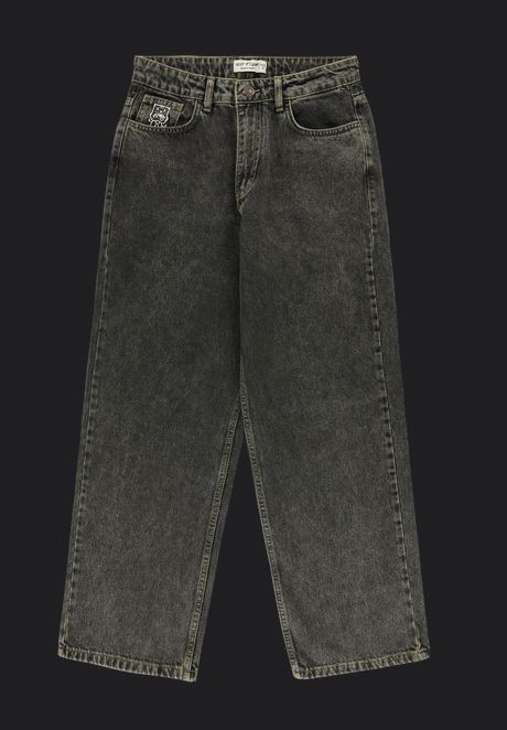 KEEP IT CLEAN - LOOSE PANT - FADED BLACK