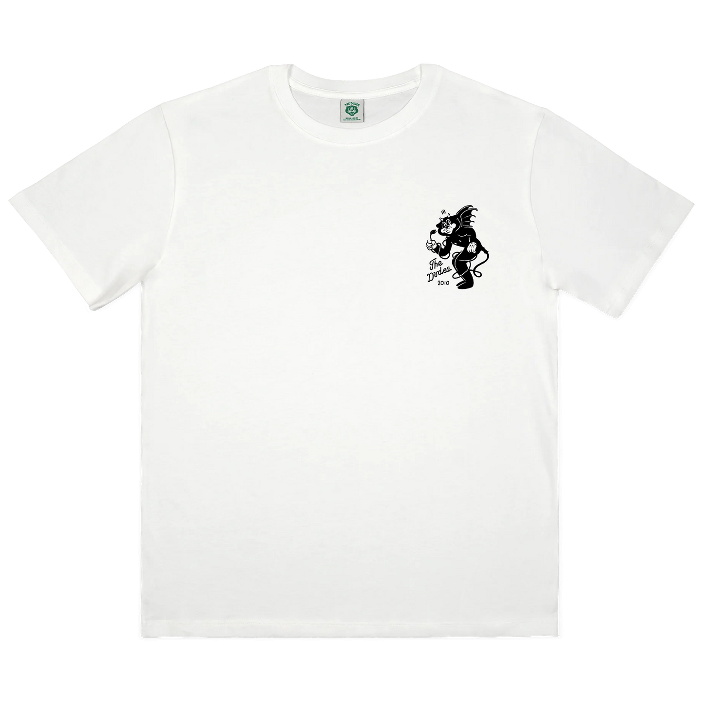 THE DUDES - NO CONTROL TEE - OFF WHITE