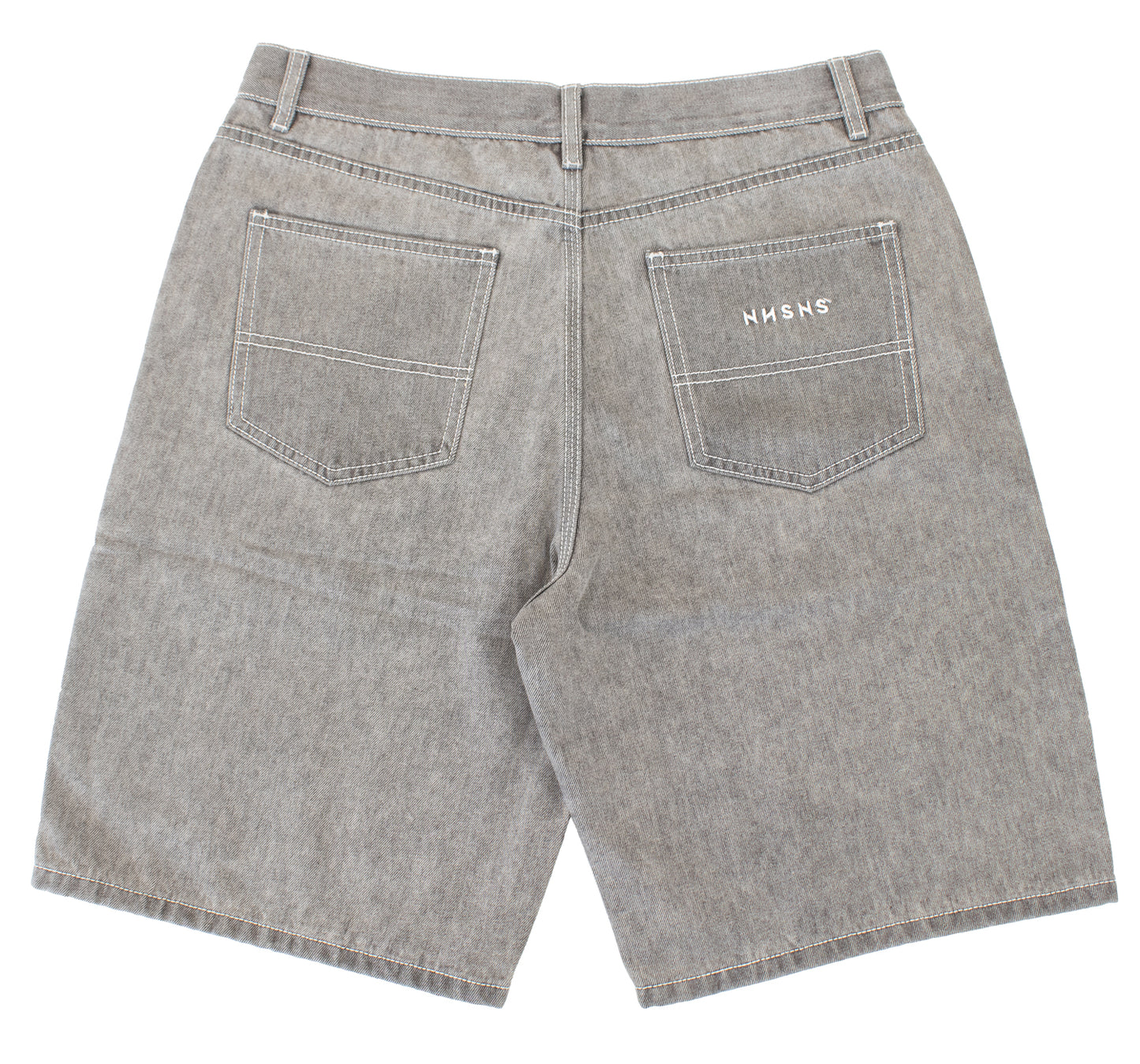 NNSNS - BIGFOOT SHORT - GREY WASHED DENIM