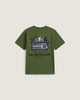 VANS - DUMPSTER RACOON YOUTH TEE - GREEN