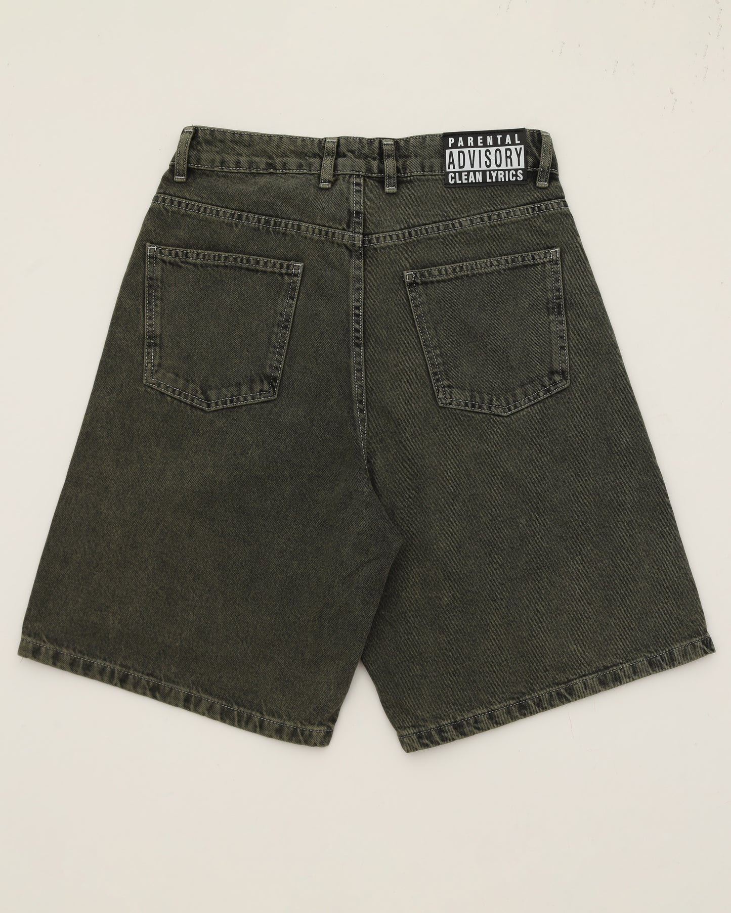 KEEP IT CLEAN - LOOSE SHORT - GREEN/BLACK
