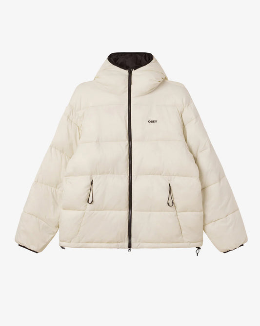 OBEY - STRATUS PUFFER - WHITE ONYX
