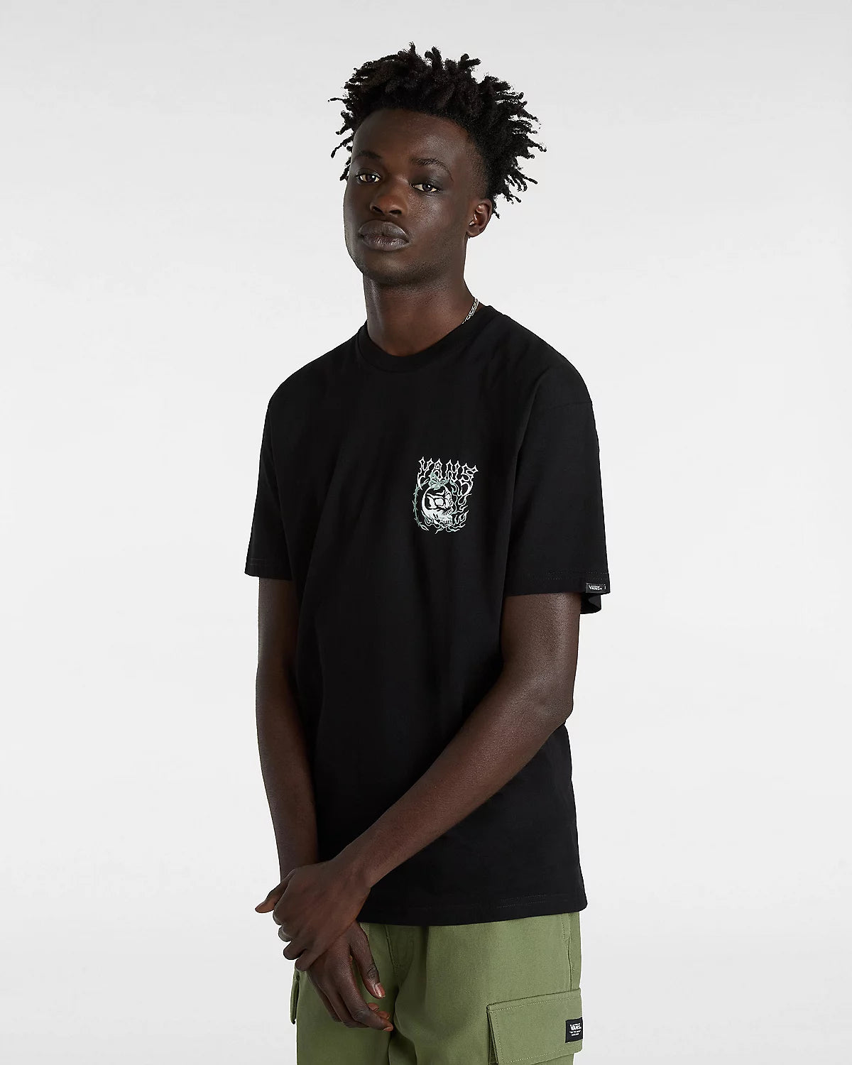 VANS - LUCKY STREAK SS TEE - BLACK